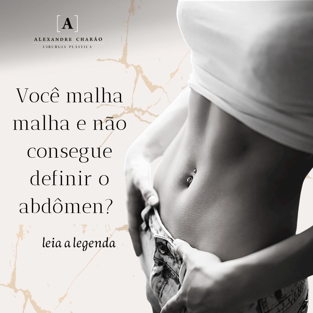 Lipo HD no Rio de Janeiro Você malha e não consegue definir o abdômen